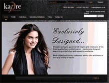 Tablet Screenshot of kapre.co.uk